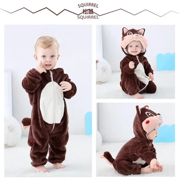 Pijama Fantasia em Plush para Bebês e Crianças (0 a 4 anos) - Image 60