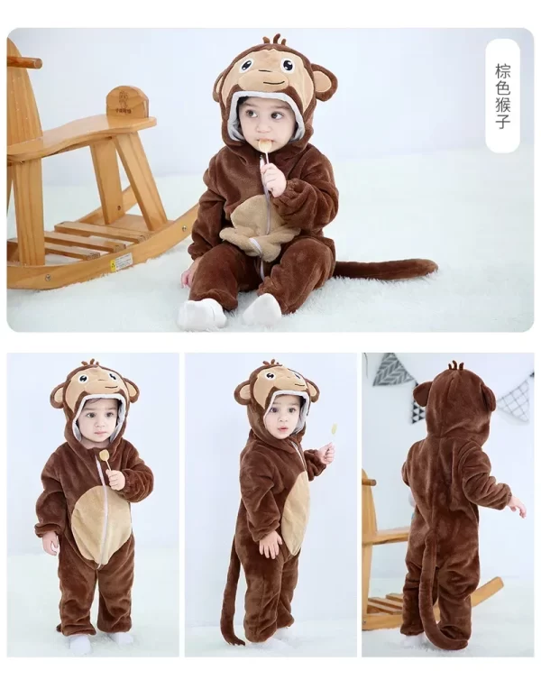 Pijama Fantasia em Plush para Bebês e Crianças (0 a 4 anos) - Image 55