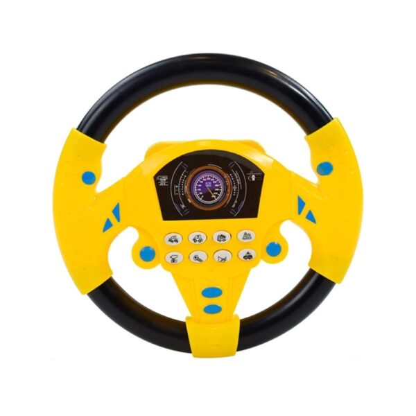 Volante Interativo Infantil — Sons, Luzes e Rotação 360º