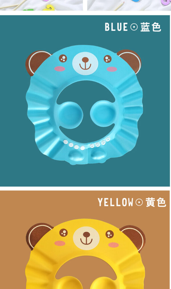 Capacete Ajustável para Shampoo Infantil – Proteção e Conforto para o Banho do Seu Bebê - Image 34