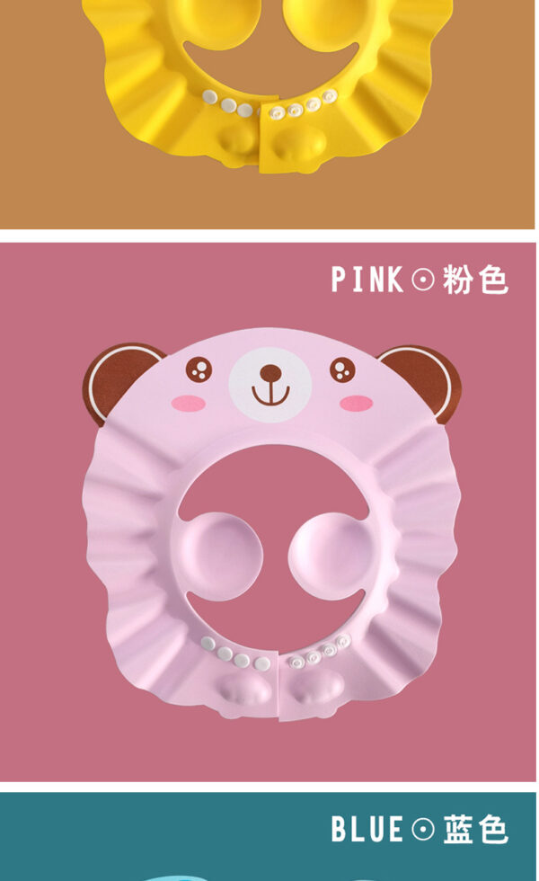 Capacete Ajustável para Shampoo Infantil – Proteção e Conforto para o Banho do Seu Bebê - Image 35