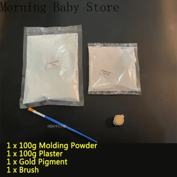 Kit de Moldagem 3D de Mão e Pé – Transforme um Momento em Lembrança Eterna - Image 11