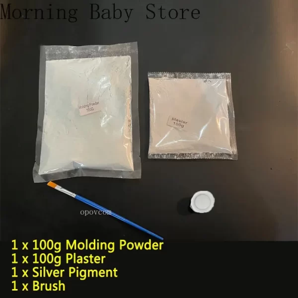 Kit de Moldagem 3D de Mão e Pé – Transforme um Momento em Lembrança Eterna - Image 9