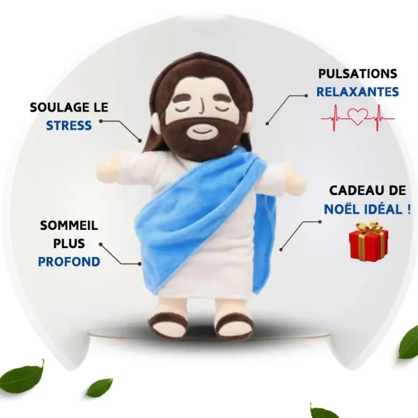 Jesus de Pelúcia - com Luz e Música – Conforto para o Sono do Bebê - Image 13