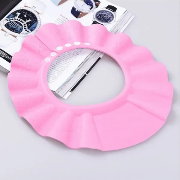 Capacete Ajustável para Shampoo Infantil – Proteção e Conforto para o Banho do Seu Bebê - Image 9