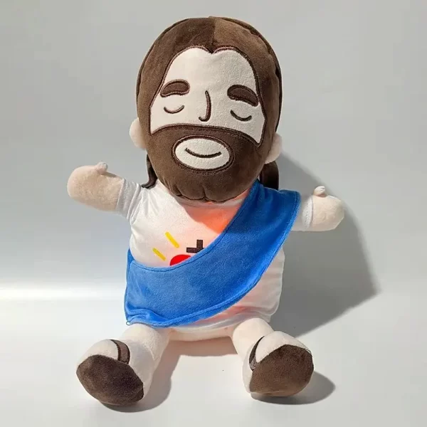 Jesus de Pelúcia - com Luz e Música – Conforto para o Sono do Bebê - Image 16