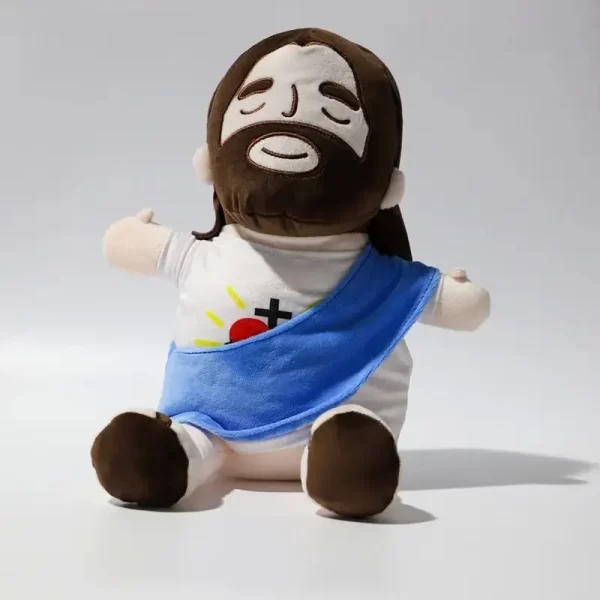 Jesus de Pelúcia - com Luz e Música – Conforto para o Sono do Bebê - Image 22