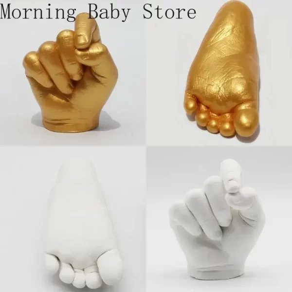 Kit de Moldagem 3D de Mão e Pé – Transforme um Momento em Lembrança Eterna - Image 3
