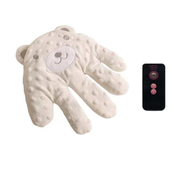 Almofada Conforto Mágico – Mão Aconchegante com Controle Remoto para Sono Tranquilo do Bebê - Image 10