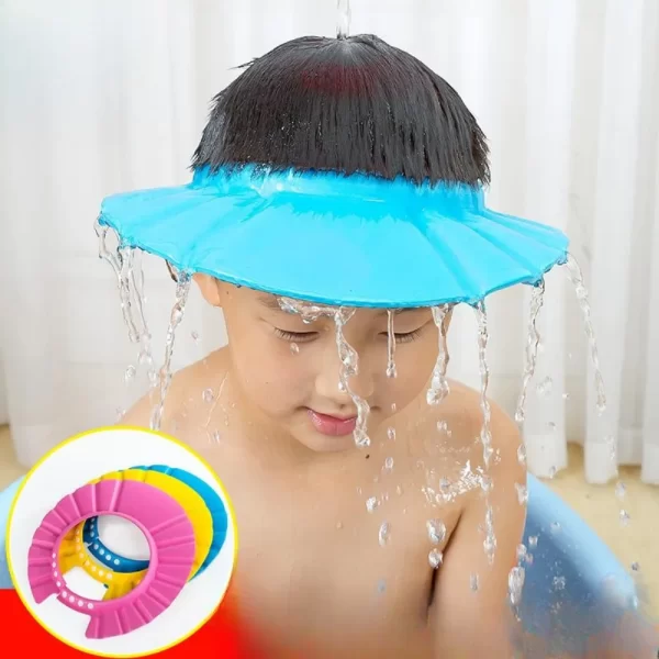 Capacete Ajustável para Shampoo Infantil – Proteção e Conforto para o Banho do Seu Bebê - Image 26