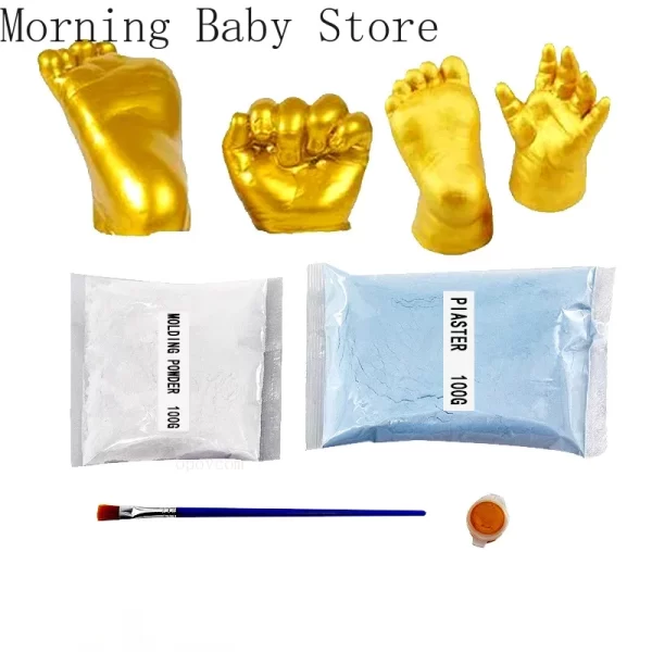Kit de Moldagem 3D de Mão e Pé – Transforme um Momento em Lembrança Eterna - Image 2