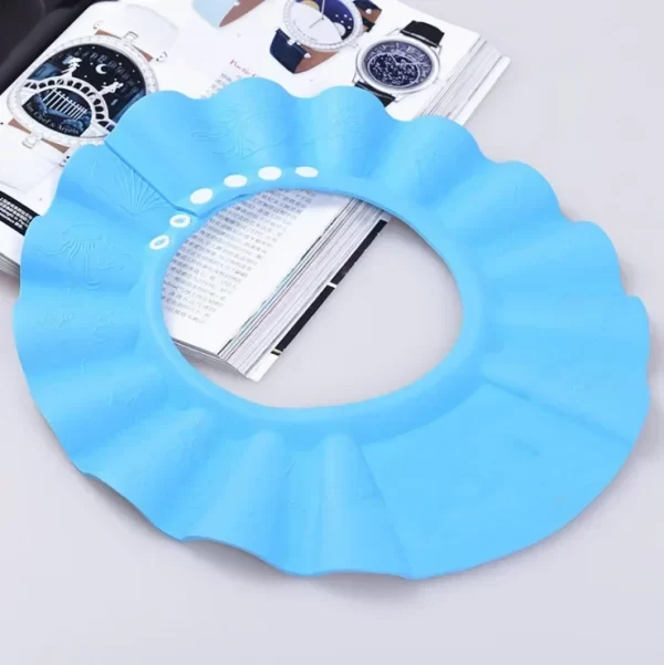 Capacete Ajustável para Shampoo Infantil – Proteção e Conforto para o Banho do Seu Bebê - Image 8