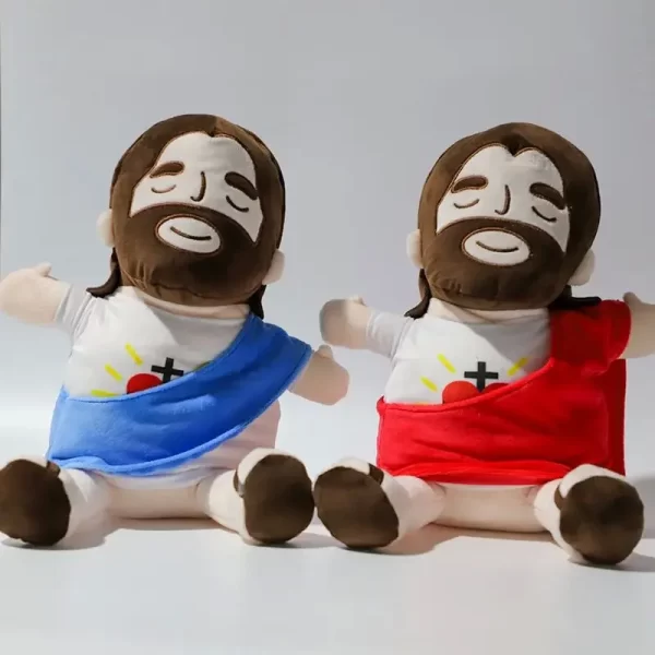 Jesus de Pelúcia - com Luz e Música – Conforto para o Sono do Bebê - Image 15