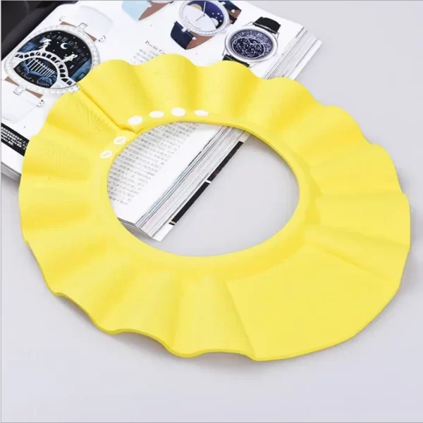 Capacete Ajustável para Shampoo Infantil – Proteção e Conforto para o Banho do Seu Bebê - Image 7
