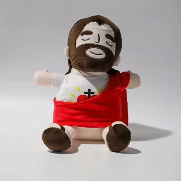 Jesus de Pelúcia - com Luz e Música – Conforto para o Sono do Bebê - Image 25